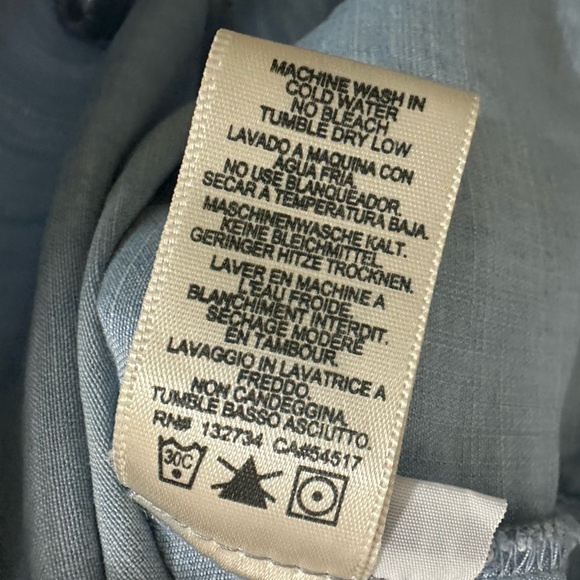 Cloth & Stone Womens Romper M Chambray Blue Soft Tencel Denim Look - Picture 6 of 8